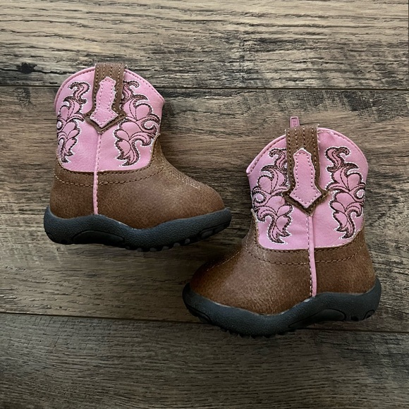 Roper | Shoes | Teeney Tiny Roper Infant Pink Cowgirl Boots Soft | Poshmark